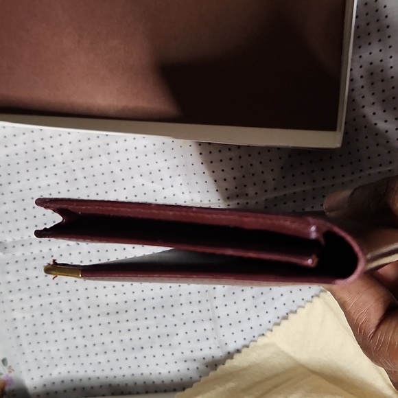 Cartier Bifold Mahogany Brown Wallet Authentic (full inclusion) - Picture 14 of 16